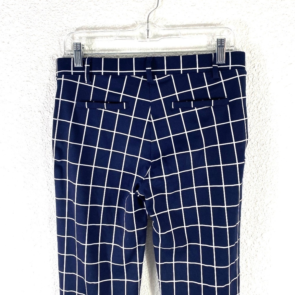 Betabrand Macro Grid Dress Yoga Pants SZ M Long - Picture 4 of 7